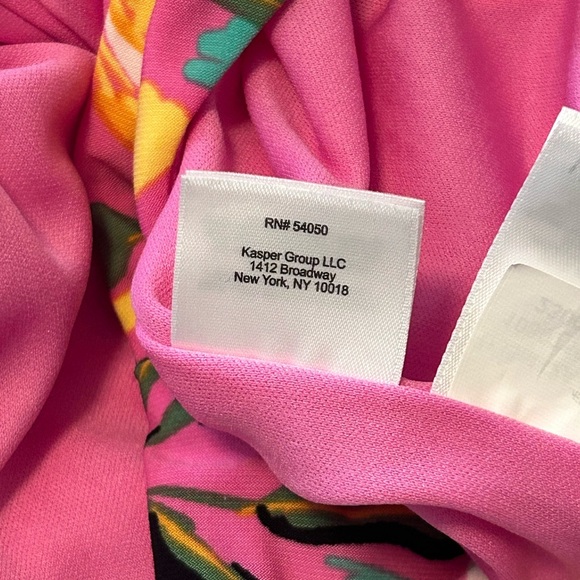 Papagallo Sleeveless Swing Dress Citrus Print Size Large Flowy A Line EUC - Picture 10 of 12